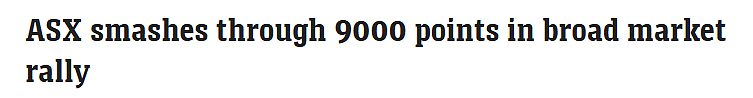 澳股突破9000点大关，再创历史新高！多板块涨势迅猛（组图） - 1