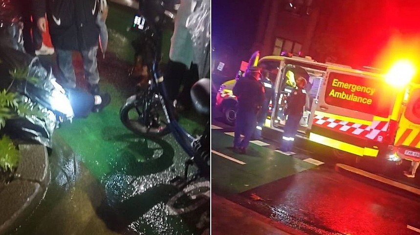 外卖小哥在澳华人区街头遇袭，被陌生男子狂捅10多次！嫌犯已被逮捕（视频/组图） - 3