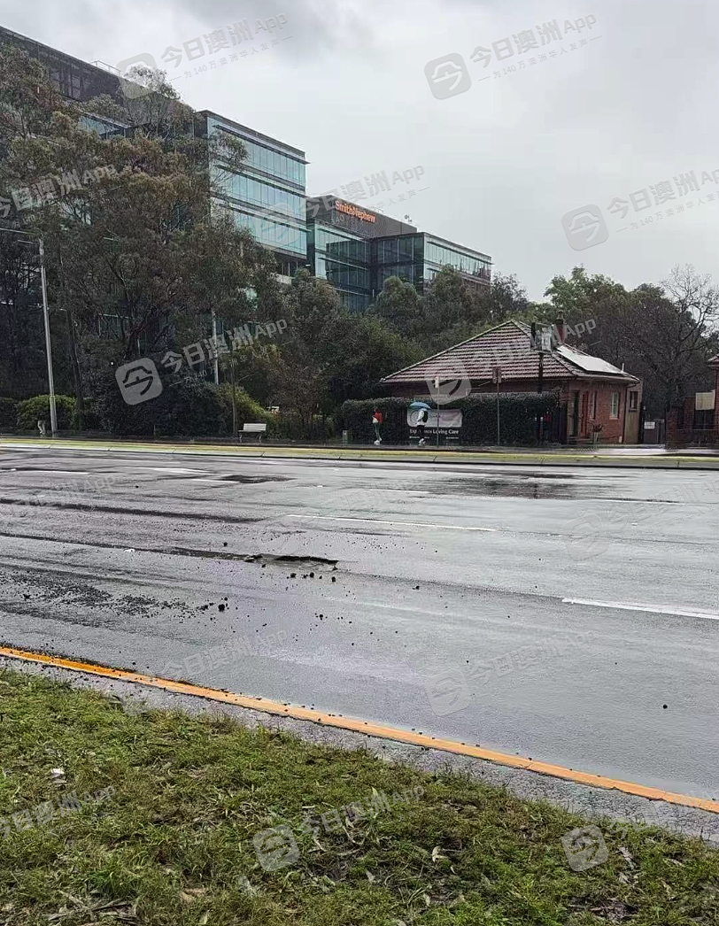 “全是车,都停在路边换胎!”澳洲暴雨后公路坑洞密布,华人区司机连环“中招”!“像隐形杀手,太危险了”(视频/组图) - 8