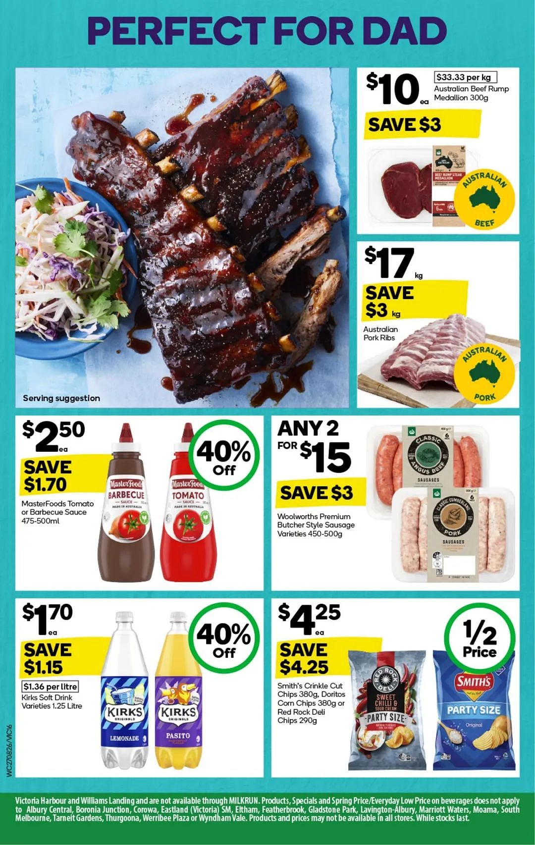 本周最新！澳洲各大超商特价商品一网打尽，大批好物骨折破半价！Woolworths、Coles、Aldi、UMall…（组图） - 16