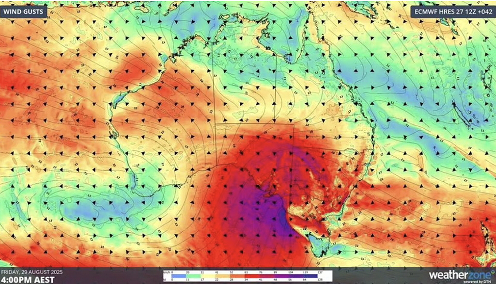 极地寒流vs旱季高温：澳洲南部多地气温跌破零度，北部却迎40度酷热天气（组图） - 2