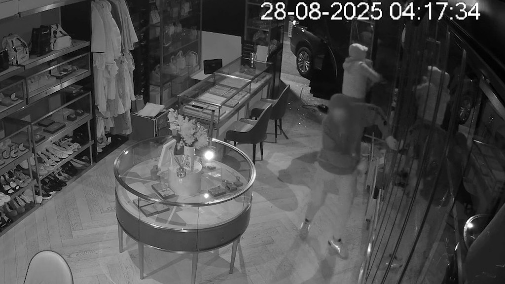 澳华人区珠宝店深夜遭劫，歹徒驾车冲入店铺作案！警方公布监控急寻知情者（组图） - 3