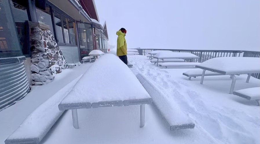 极地寒流席卷澳洲!多州迎“妖风”和暴雪,气象局发警报(组图) - 3