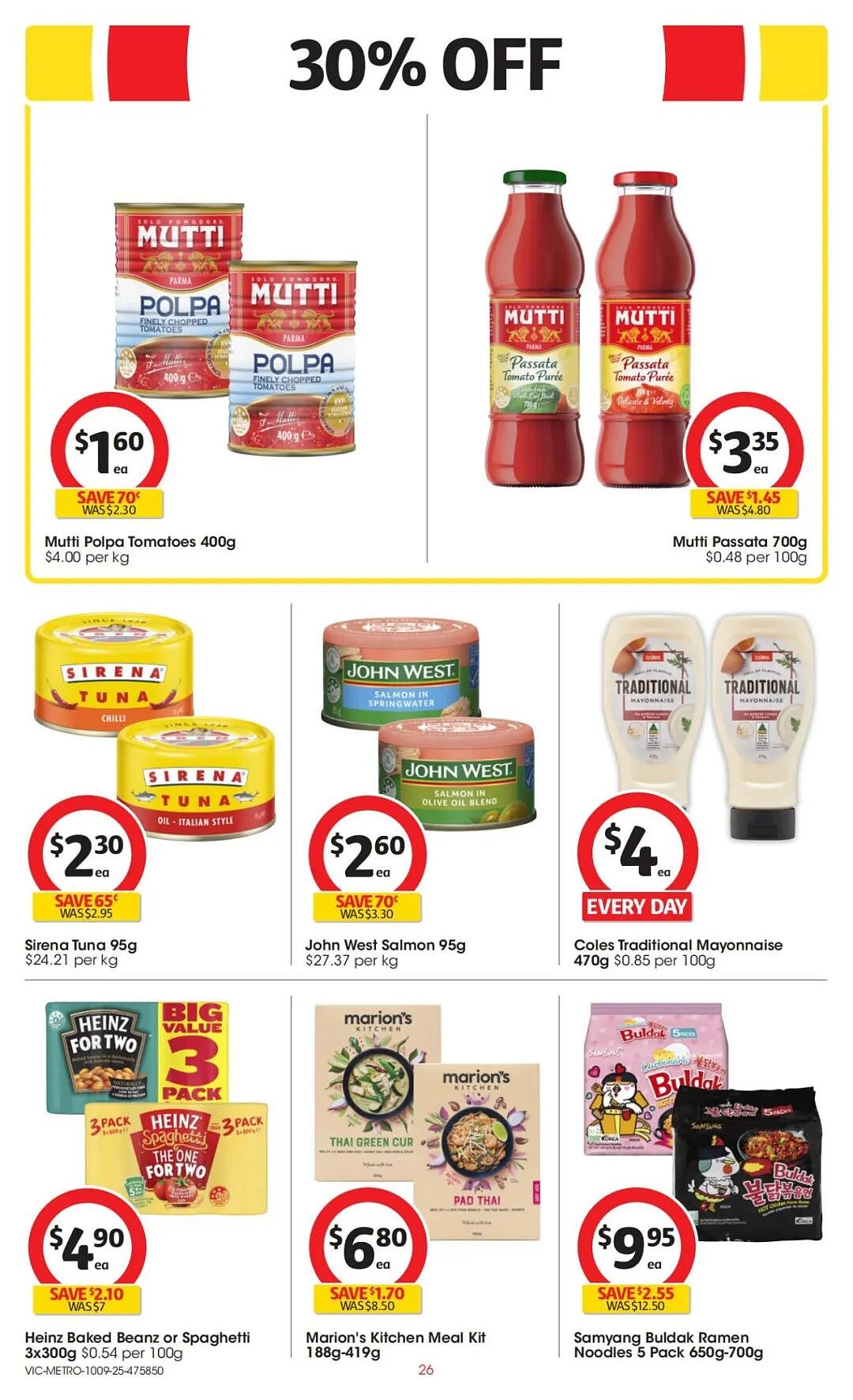 本周最新！澳洲各大超商特价商品一网打尽，大批好物骨折破半价！Woolworths、Coles、Aldi、UMall…（组图） - 70