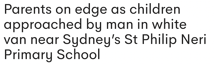 悉尼小学出现