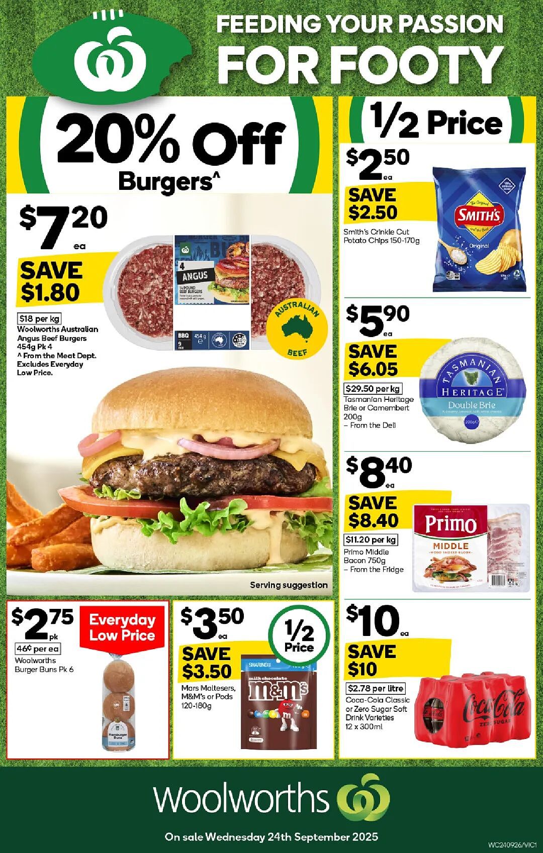 本周最新!澳洲各大超商折扣清单出炉,全品类好物触达历史低价!Woolworths、Coles、UMall、Aldi…(组图) - 1