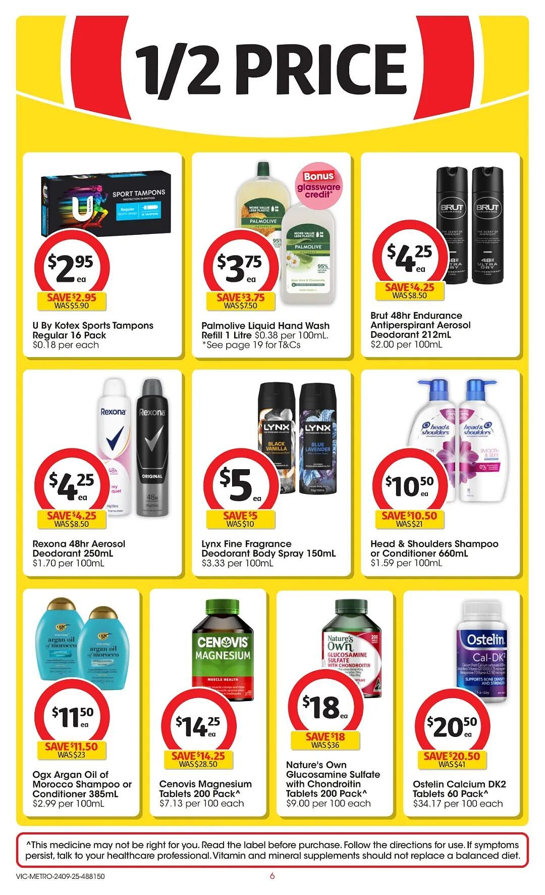 本周最新!澳洲各大超商折扣清单出炉,全品类好物触达历史低价!Woolworths、Coles、UMall、Aldi…(组图) - 56