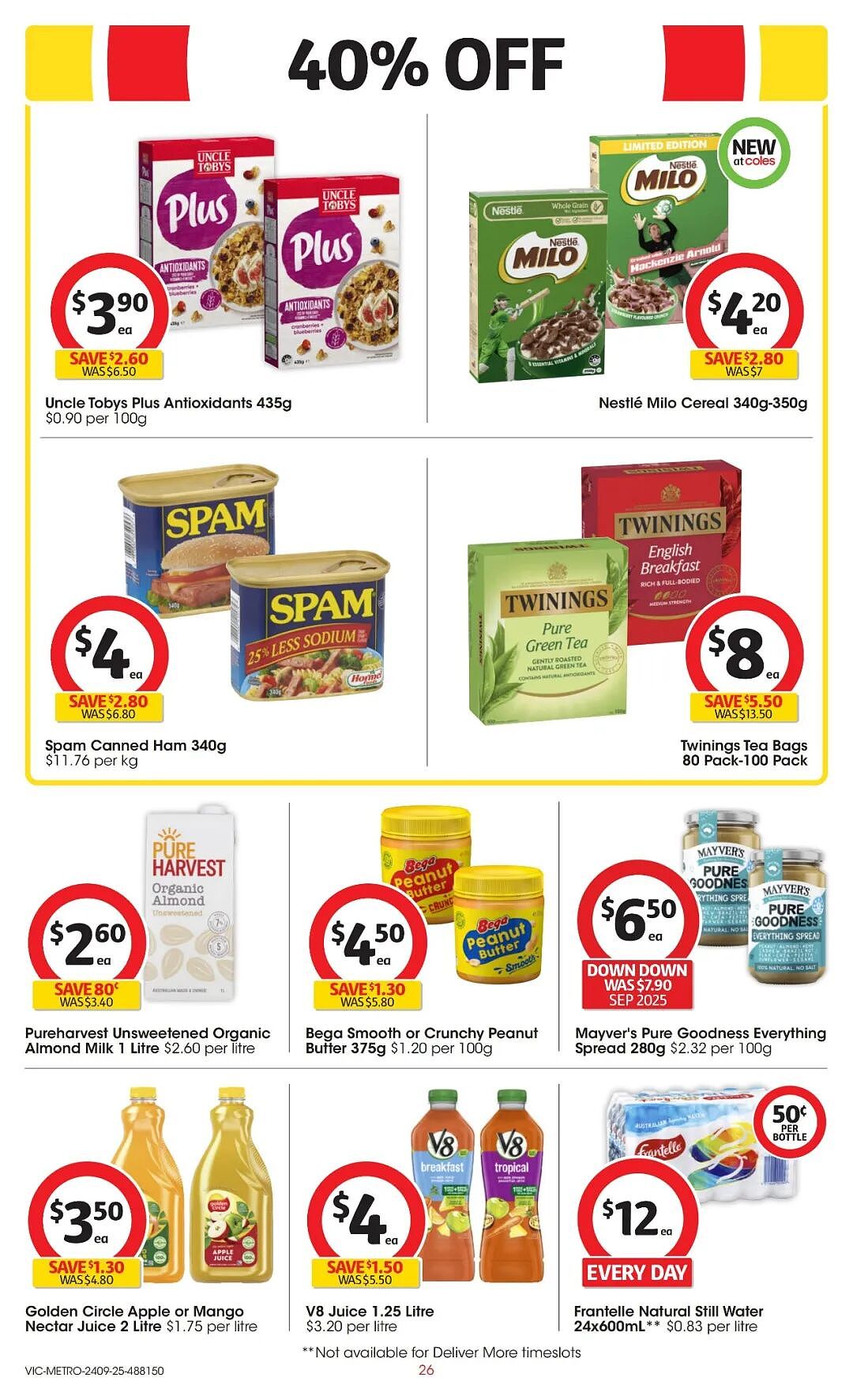 本周最新!澳洲各大超商折扣清单出炉,全品类好物触达历史低价!Woolworths、Coles、UMall、Aldi…(组图) - 76