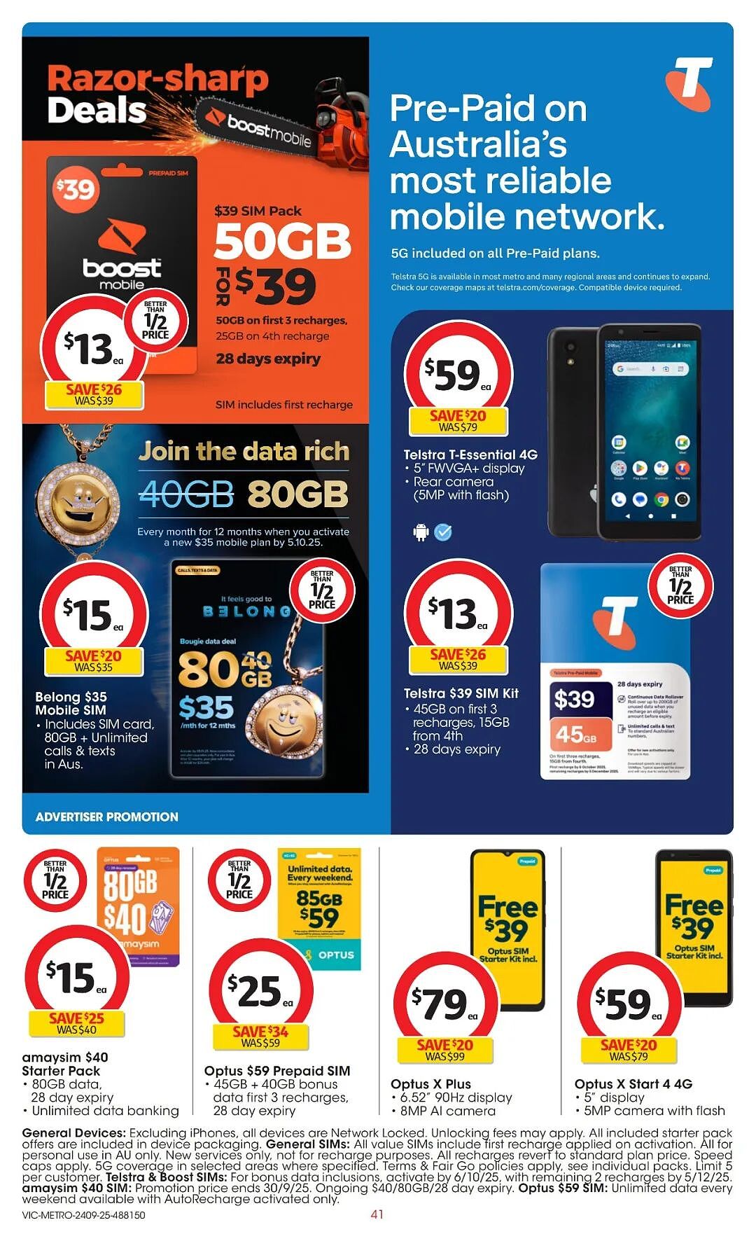 本周最新!澳洲各大超商折扣清单出炉,全品类好物触达历史低价!Woolworths、Coles、UMall、Aldi…(组图) - 91