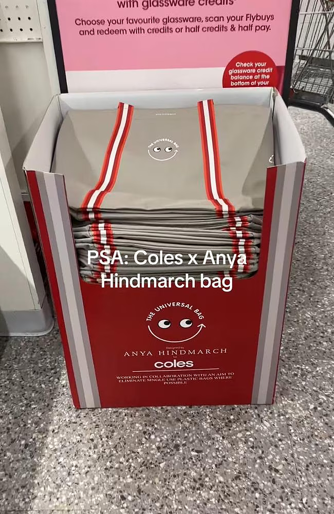 全澳疯抢！Coles推出首款设计师购物袋，售价$20引发热议（视频/组图） - 4
