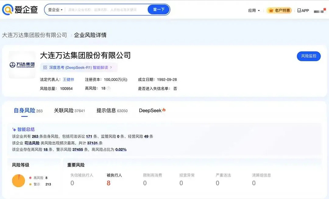 最新!王健林“限高”措施已取消!王健林此前传被限制高消费,万达被执行金额多达53亿,股权冻结近百亿(组图) - 9