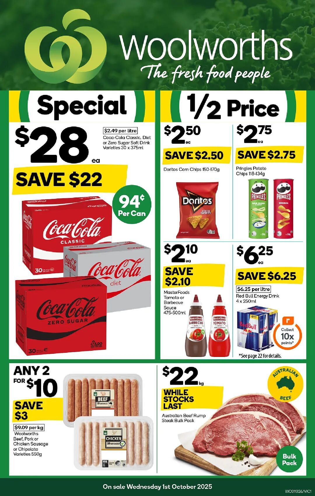 本周最新！澳洲各大超商特价商品一网打尽，大批好物骨折破半价！Woolworths、Coles、Aldi…（组图） - 1