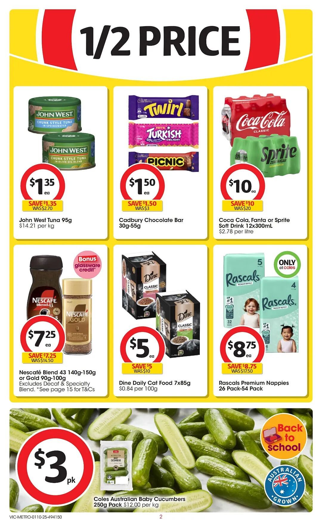 本周最新！澳洲各大超商特价商品一网打尽，大批好物骨折破半价！Woolworths、Coles、Aldi…（组图） - 48