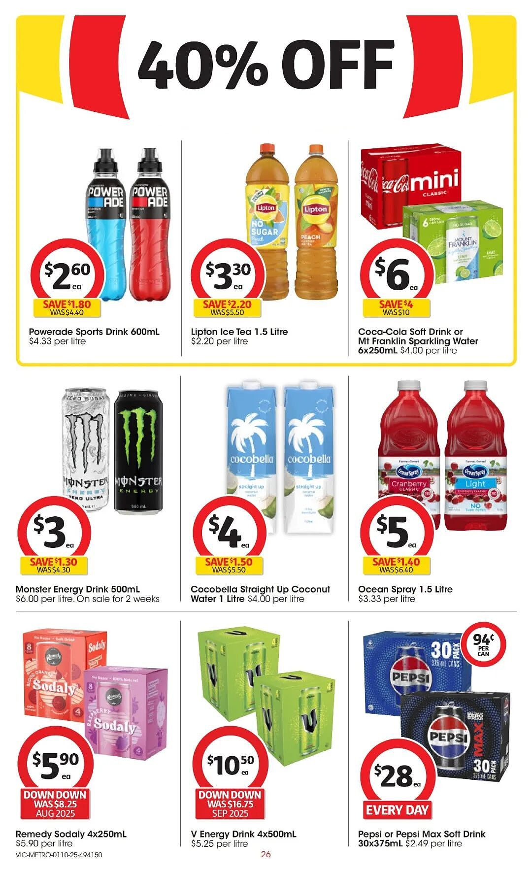 本周最新！澳洲各大超商特价商品一网打尽，大批好物骨折破半价！Woolworths、Coles、Aldi…（组图） - 72