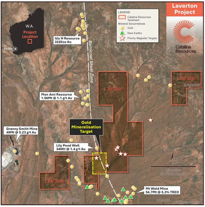 矿业快报：Catalina Resources（ASX：CTN）Laverton  “Halo”金项目钻探工作已完成（组图） - 1