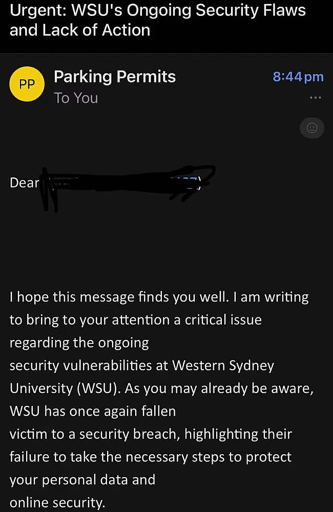 悉尼知名大学又出事！大批学生收到邮件，称“学位被撤销”，原因竟是...（组图） - 2