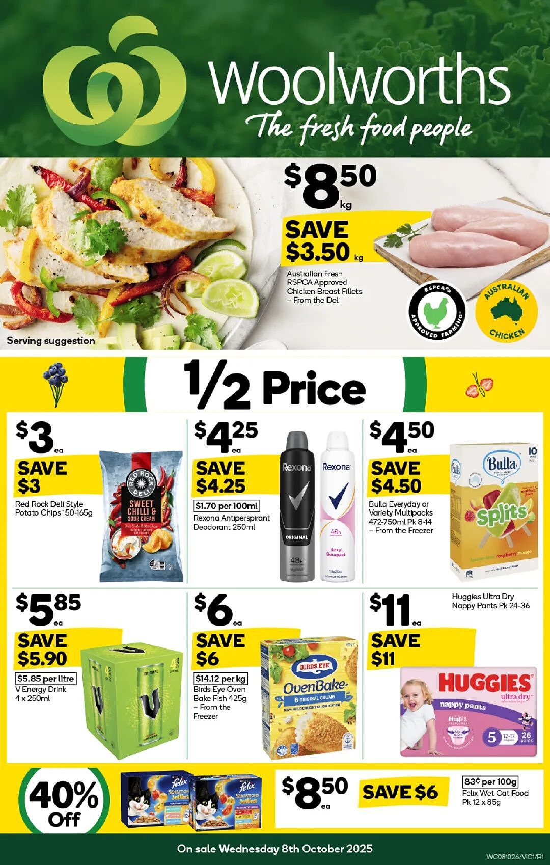 本周最新!澳洲各大超商特价商品一网打尽,大批好物骨折破半价!Woolworths、Coles、Aldi…(组图) - 1