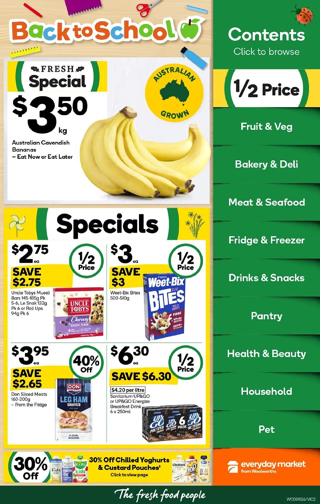 本周最新!澳洲各大超商特价商品一网打尽,大批好物骨折破半价!Woolworths、Coles、Aldi…(组图) - 2