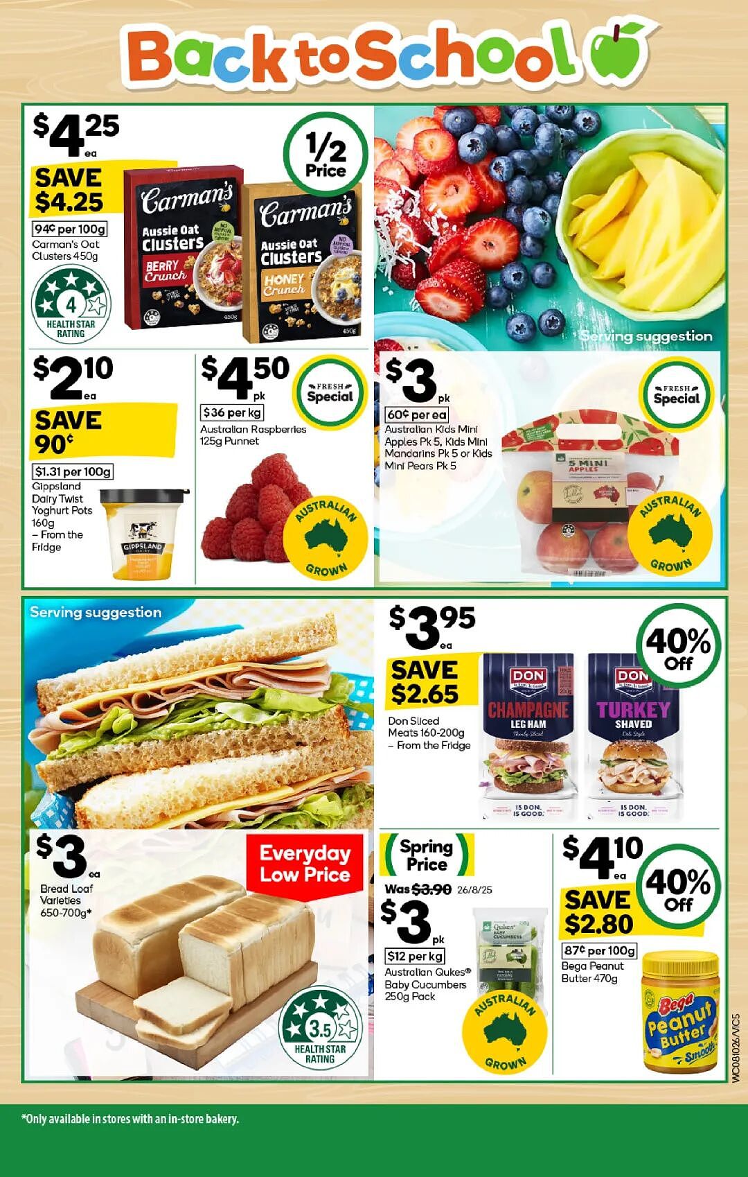 本周最新!澳洲各大超商特价商品一网打尽,大批好物骨折破半价!Woolworths、Coles、Aldi…(组图) - 5