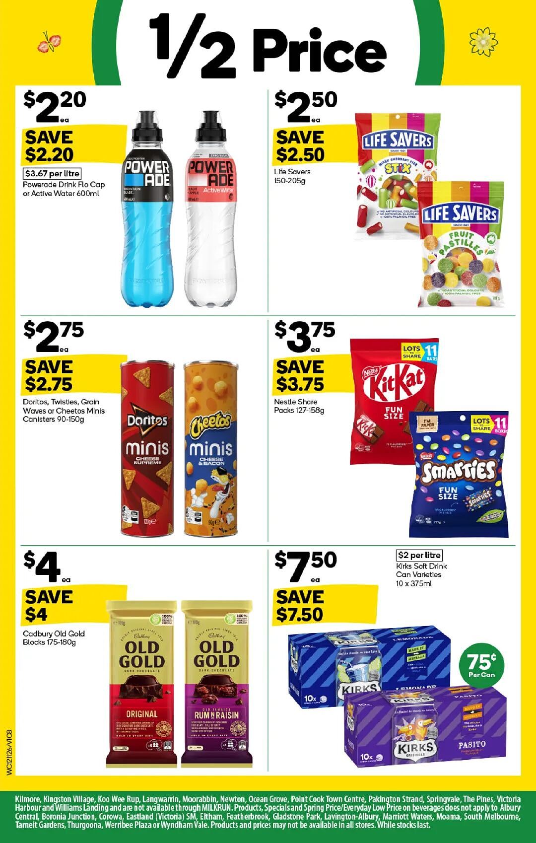本周最新!澳洲各大超商特价商品一网打尽,大批好物骨折破半价!Woolworths、Coles、Aldi…(组图) - 8