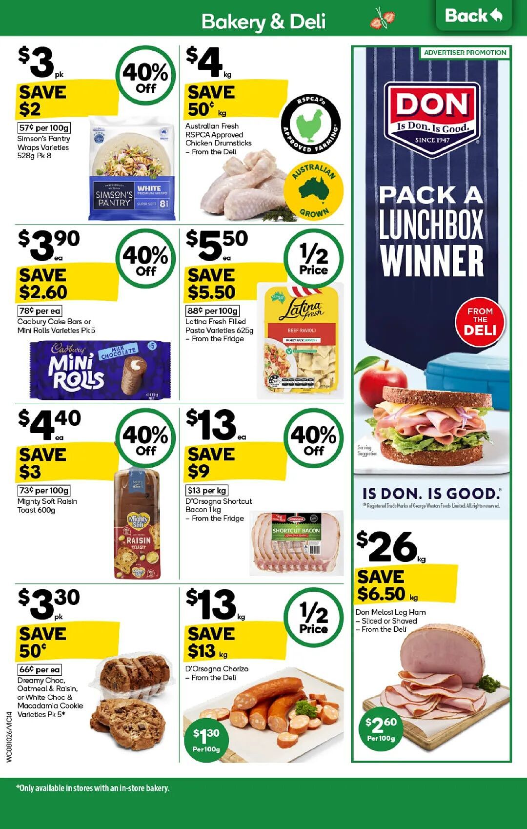 本周最新!澳洲各大超商特价商品一网打尽,大批好物骨折破半价!Woolworths、Coles、Aldi…(组图) - 14