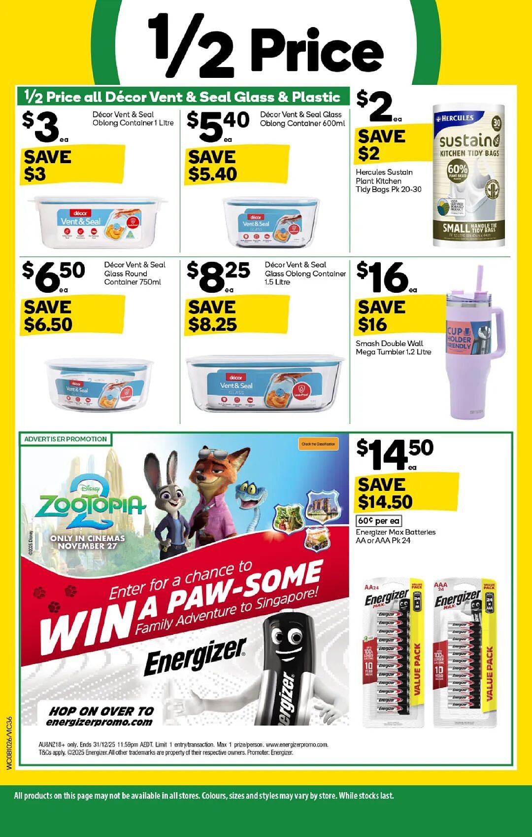 本周最新!澳洲各大超商特价商品一网打尽,大批好物骨折破半价!Woolworths、Coles、Aldi…(组图) - 36