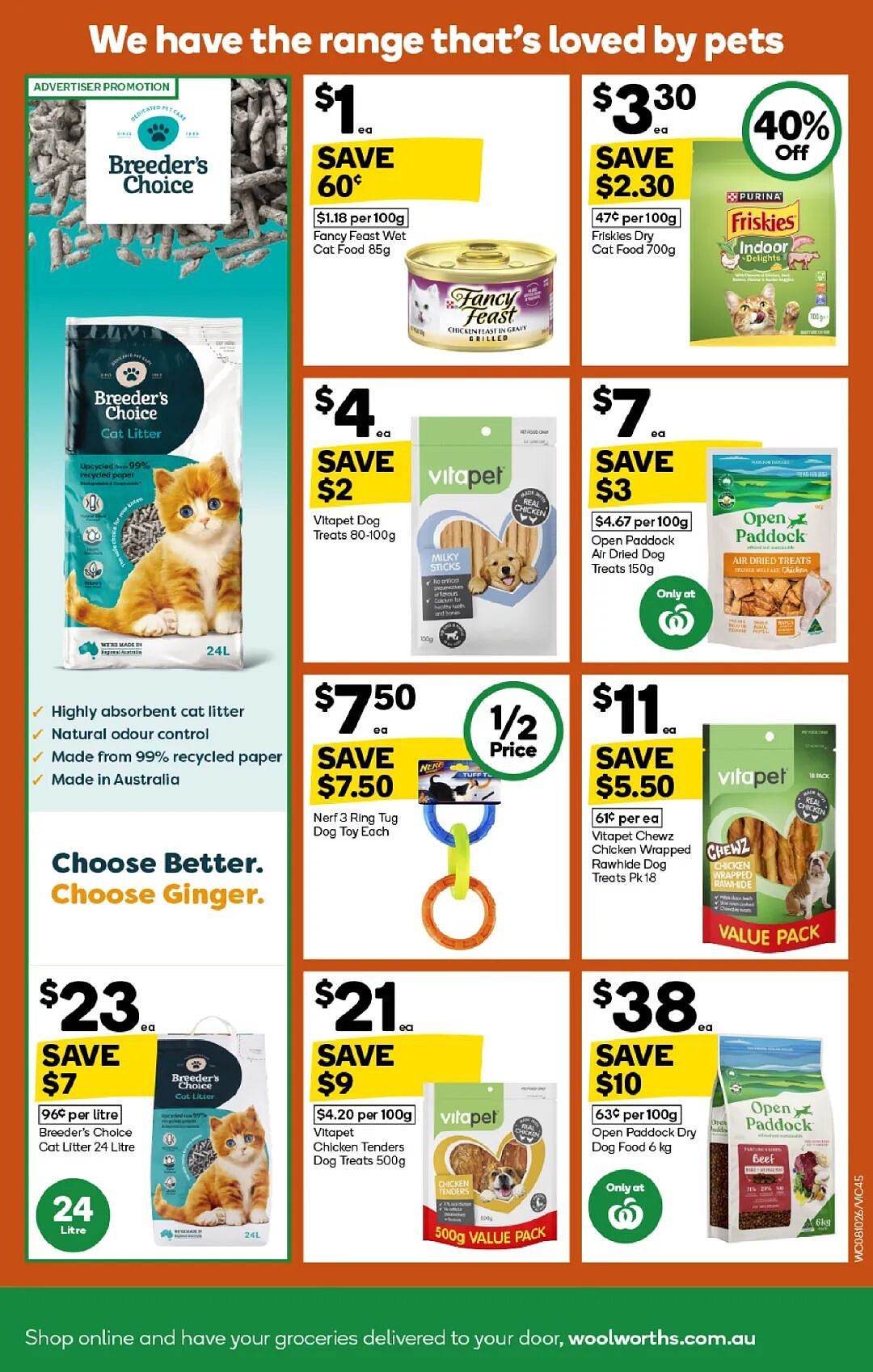 本周最新!澳洲各大超商特价商品一网打尽,大批好物骨折破半价!Woolworths、Coles、Aldi…(组图) - 45