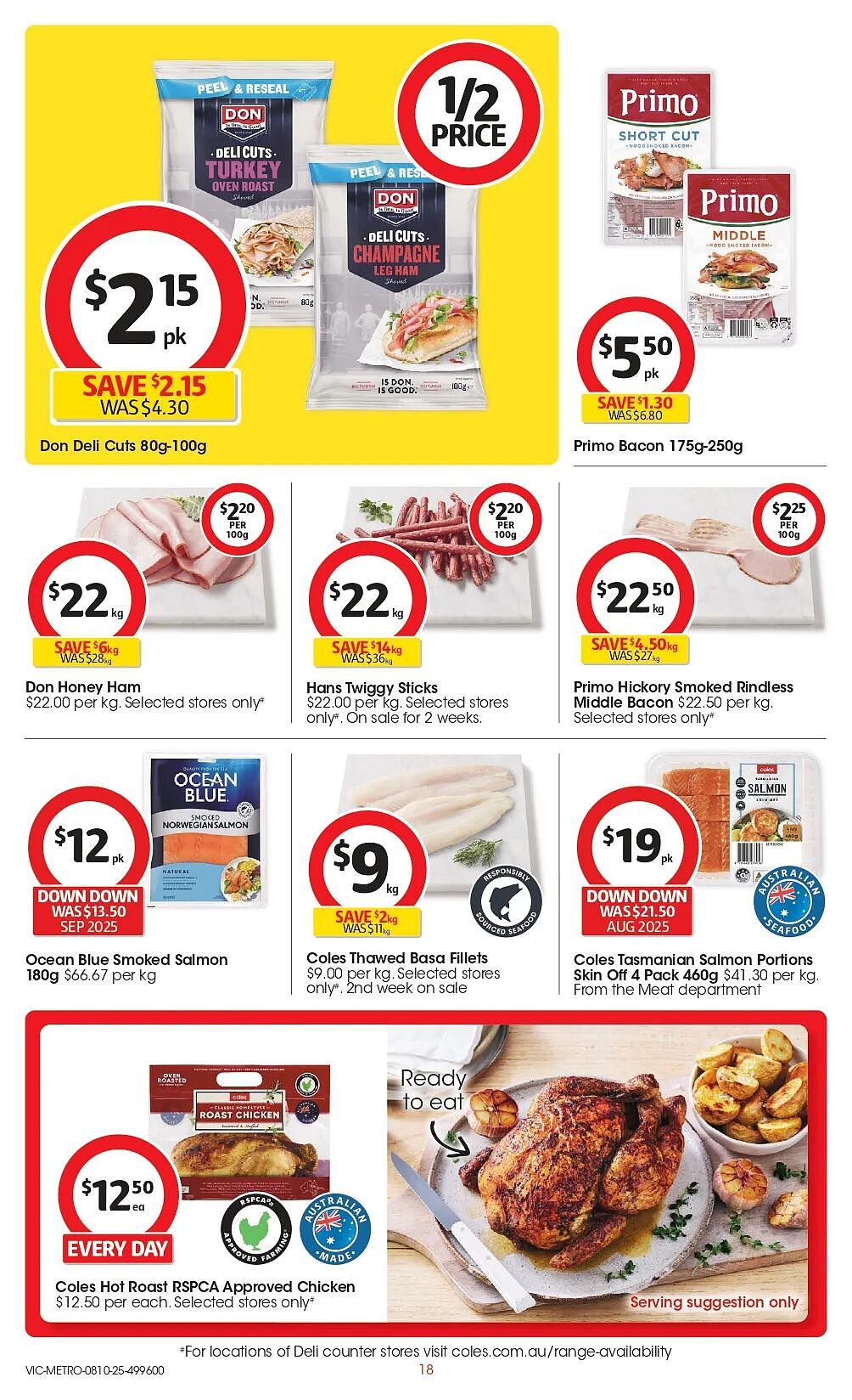 本周最新!澳洲各大超商特价商品一网打尽,大批好物骨折破半价!Woolworths、Coles、Aldi…(组图) - 68