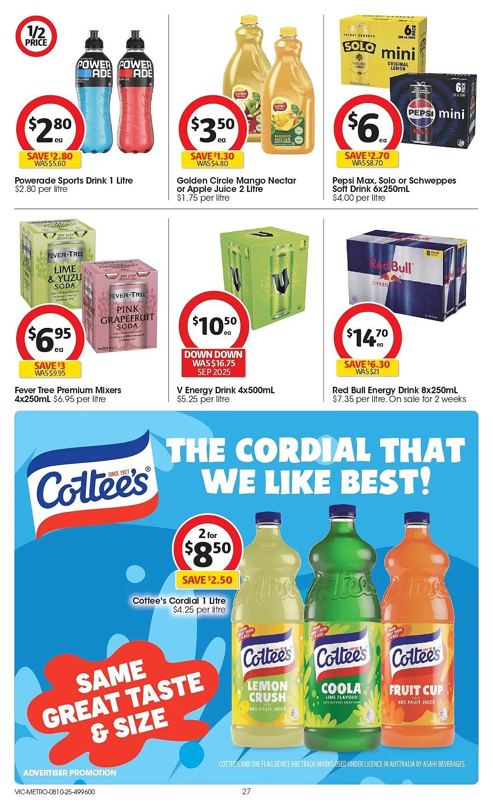 本周最新!澳洲各大超商特价商品一网打尽,大批好物骨折破半价!Woolworths、Coles、Aldi…(组图) - 77