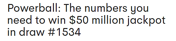 澳强力球开出$5000万巨奖!两名幸运儿平分头彩,$1亿中奖者仍未现身(组图) - 1