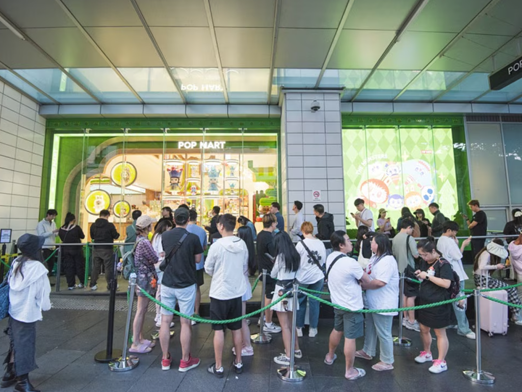悉尼World Square首家Labubu主题店开业，凌晨5点就有人排队（组图/视频） - 1