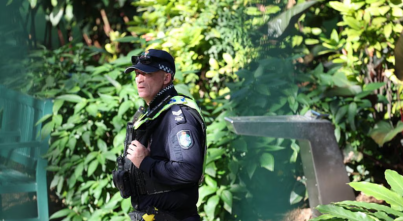 澳首府城市CBD惊现半裸持刀男子！热门公园紧急疏散，警方封锁现场（组图） - 6