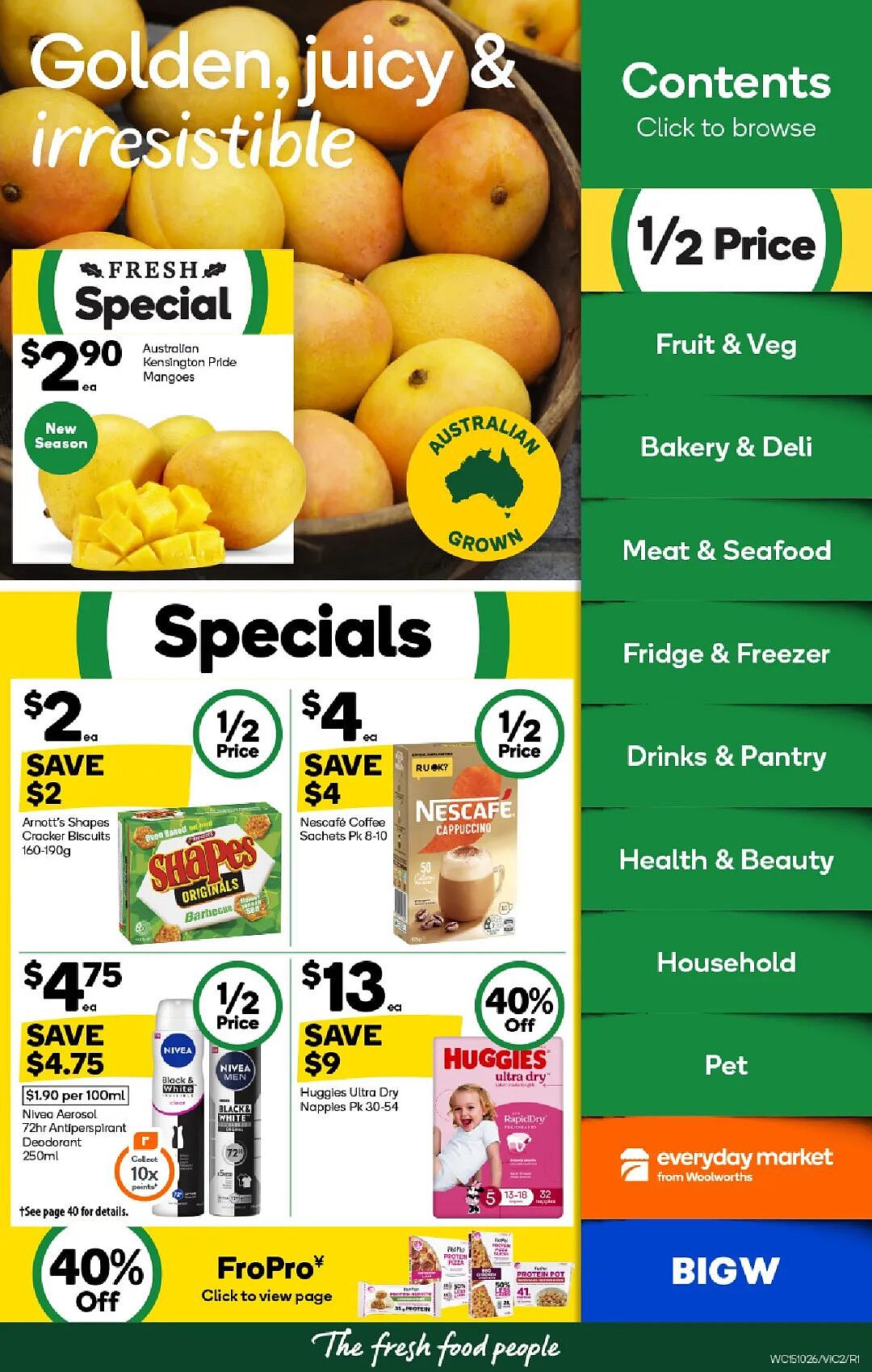 本周最新！澳洲各大超商特价商品一网打尽，大批好物骨折破半价！Woolworths、Coles、Aldi、Umall…（组图） - 2