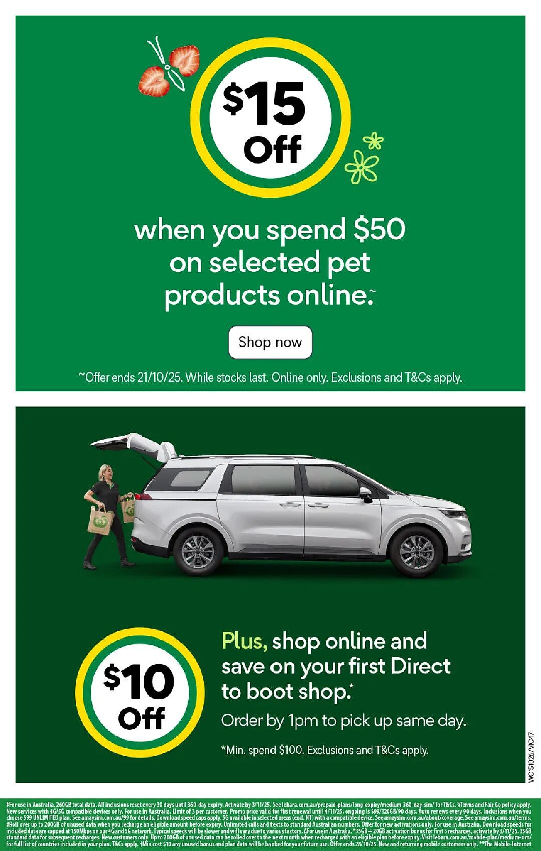 本周最新！澳洲各大超商特价商品一网打尽，大批好物骨折破半价！Woolworths、Coles、Aldi、Umall…（组图） - 47