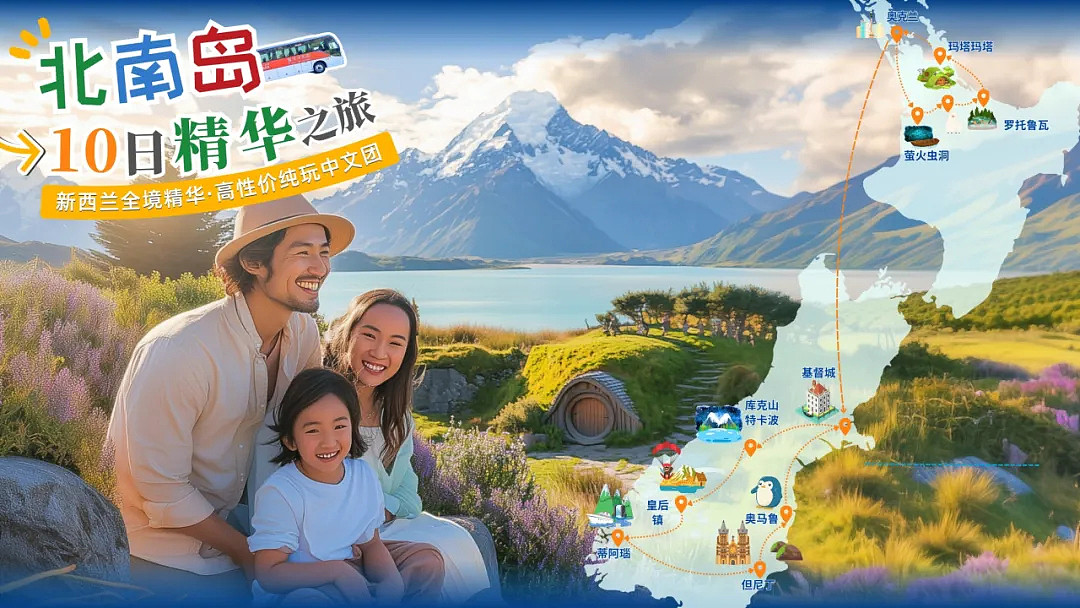 周末出逃！悉尼→奥克兰 机票+酒店+自由行799澳币起！3个半小时直达中土世界！ - 8