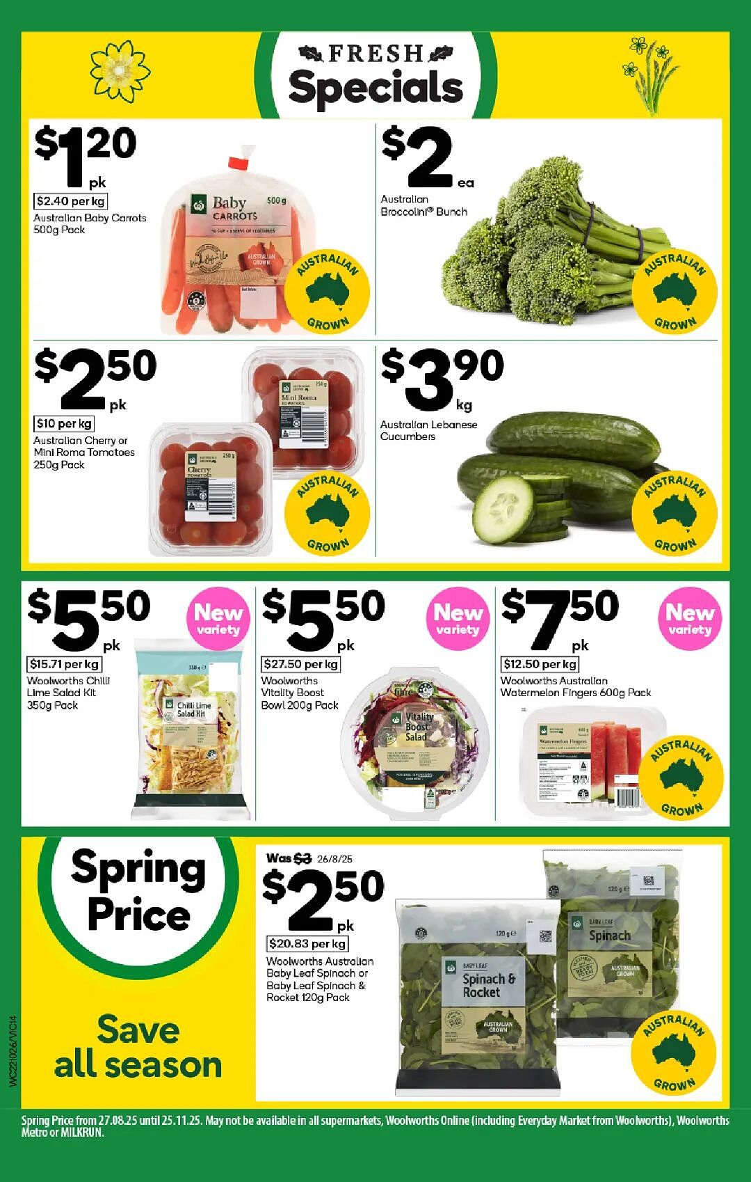 本周最新！澳洲各大超商特价商品一网打尽，大批好物骨折破半价！Woolworths、Coles、Aldi、UMall…（组图） - 14