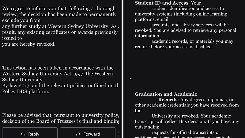 西悉尼大学数据泄露,上万学生隐私暗网公开!含银行账号、护照、签证等敏感信息(组图) - 2