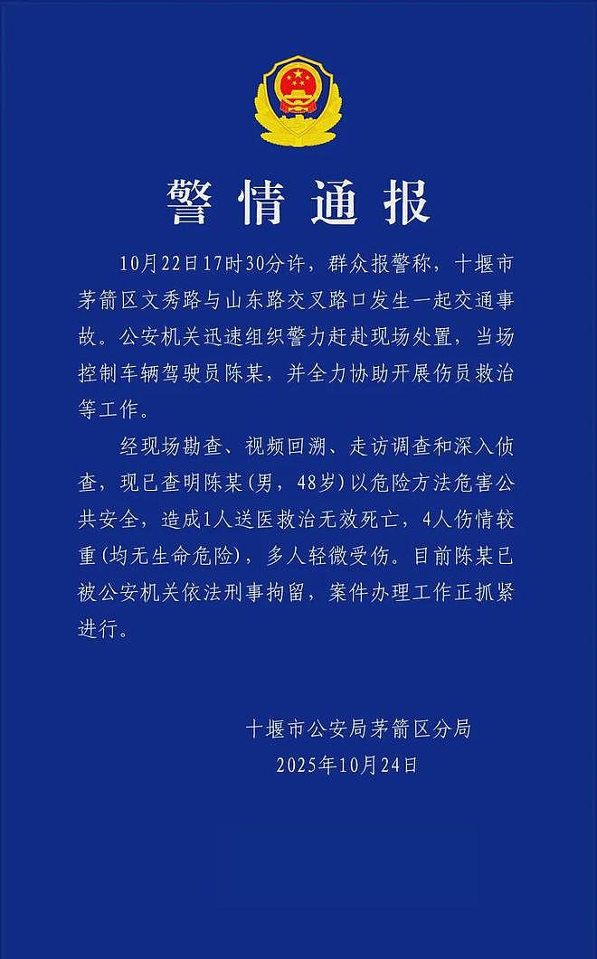 网传湖北小学门口汽车碾压人群！现场惨不忍睹，肇事者被指“报复社会”，官方回应（视频/组图） - 1