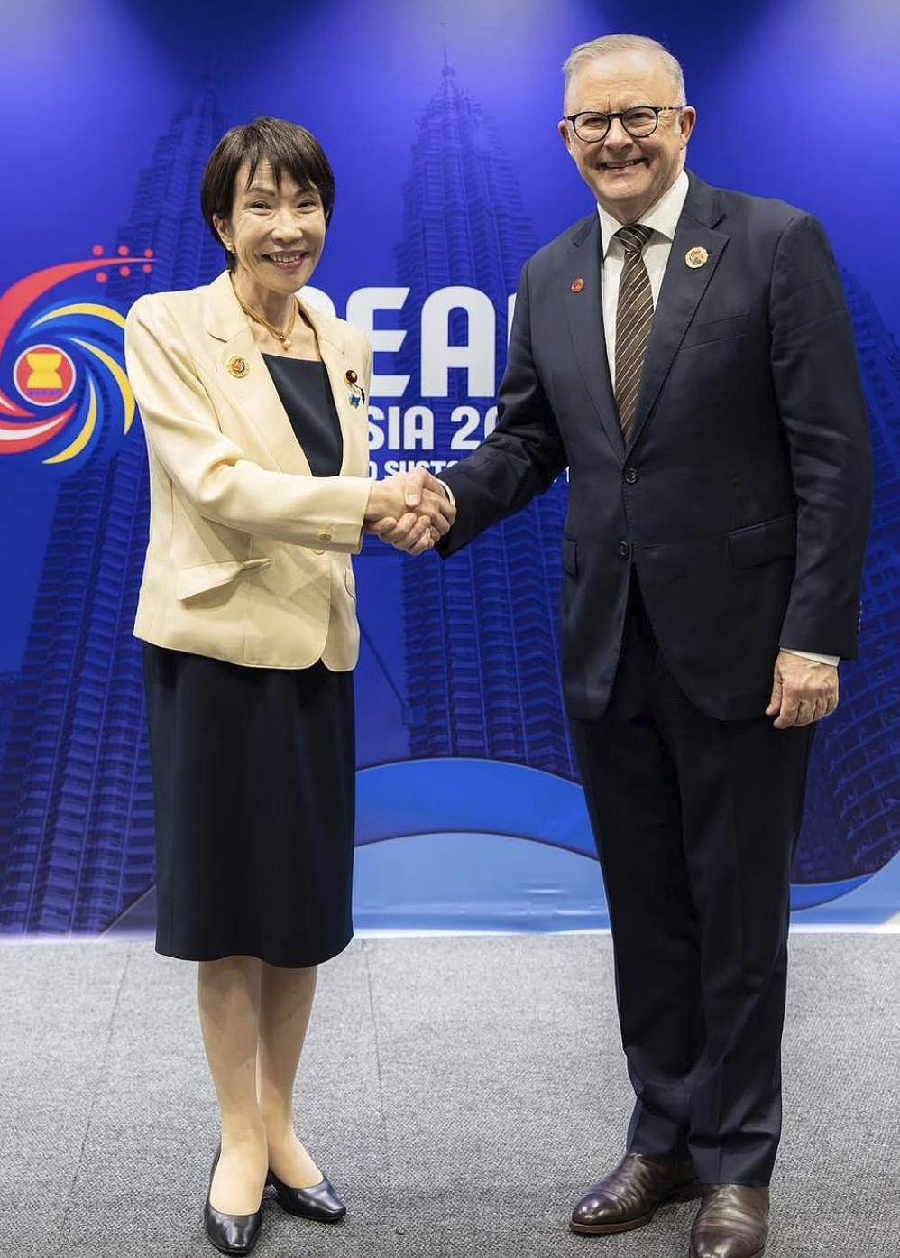 艾博年与中国总理李强会晤，强调“澳中关系非常重要”（组图） - 2