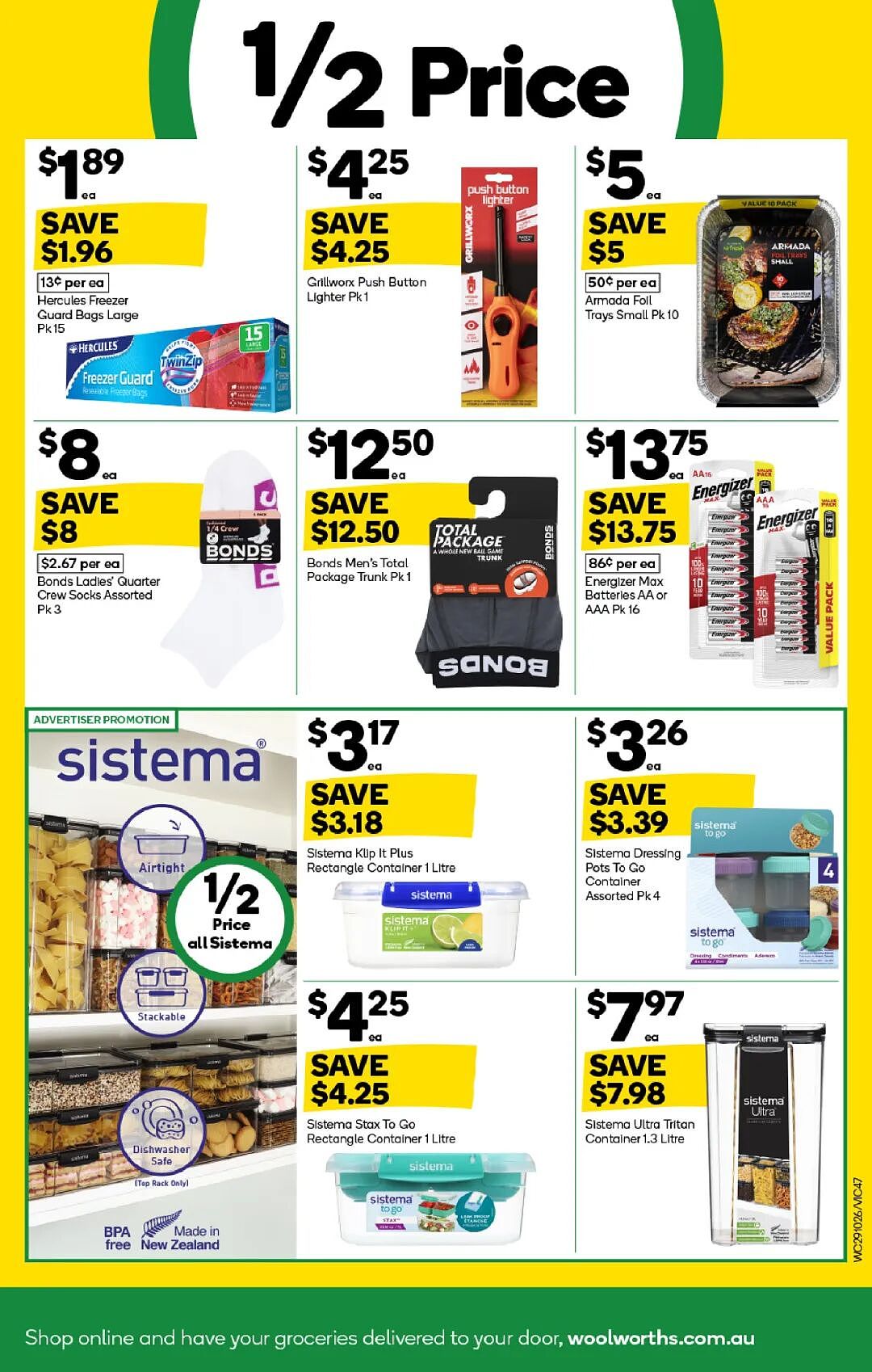 本周最新！澳洲各大超商特价商品一网打尽，大批好物骨折破半价！Woolworths、Coles、Aldi、UMall…（组图） - 47