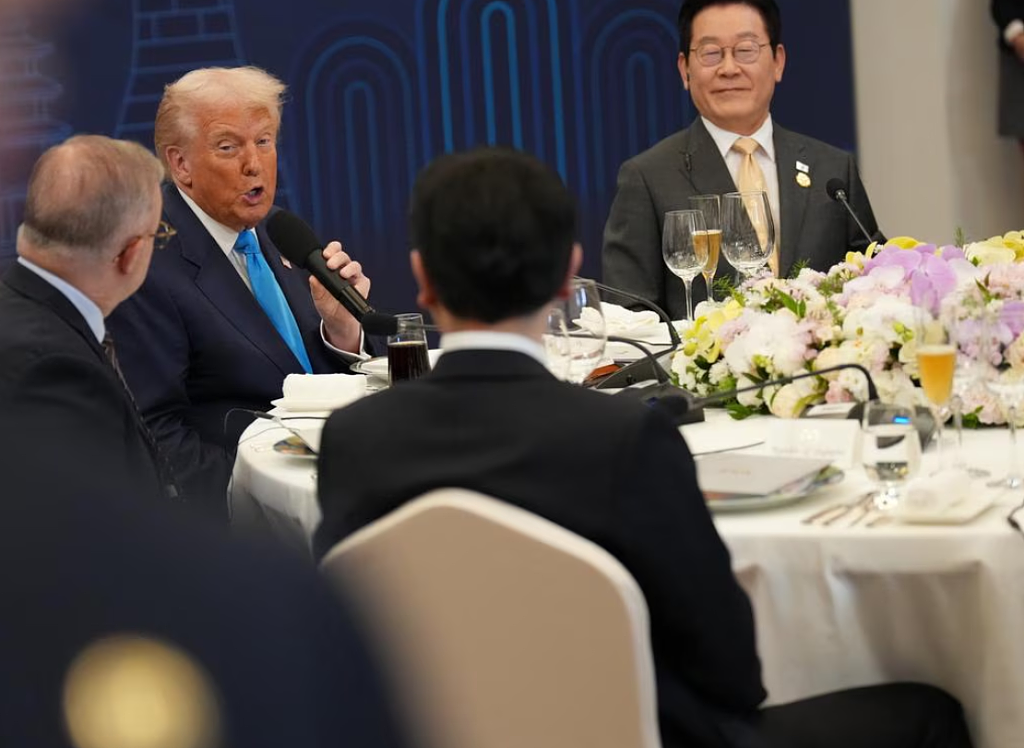 澳美领导人再会面！特朗普APEC晚宴发言，称赞艾博年“非常出色”（组图） - 4