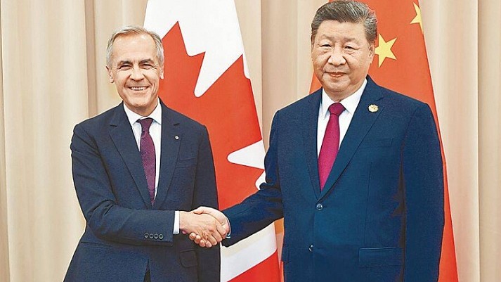 澳中领导人非正式会谈！中美两国领导人互访；习近平与加国总理8年来首次正式会谈，中加关系现回暖迹象（视频/组图） - 7