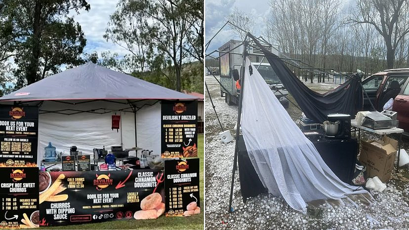 澳洲遭遇冰雹袭击，比高尔夫球还大！民众猝不及防，头部被砸鲜血直流（组图） - 6