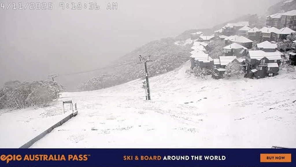 冷锋横扫澳洲东南部，维州高山一夜返冬出现降雪（组图） - 3