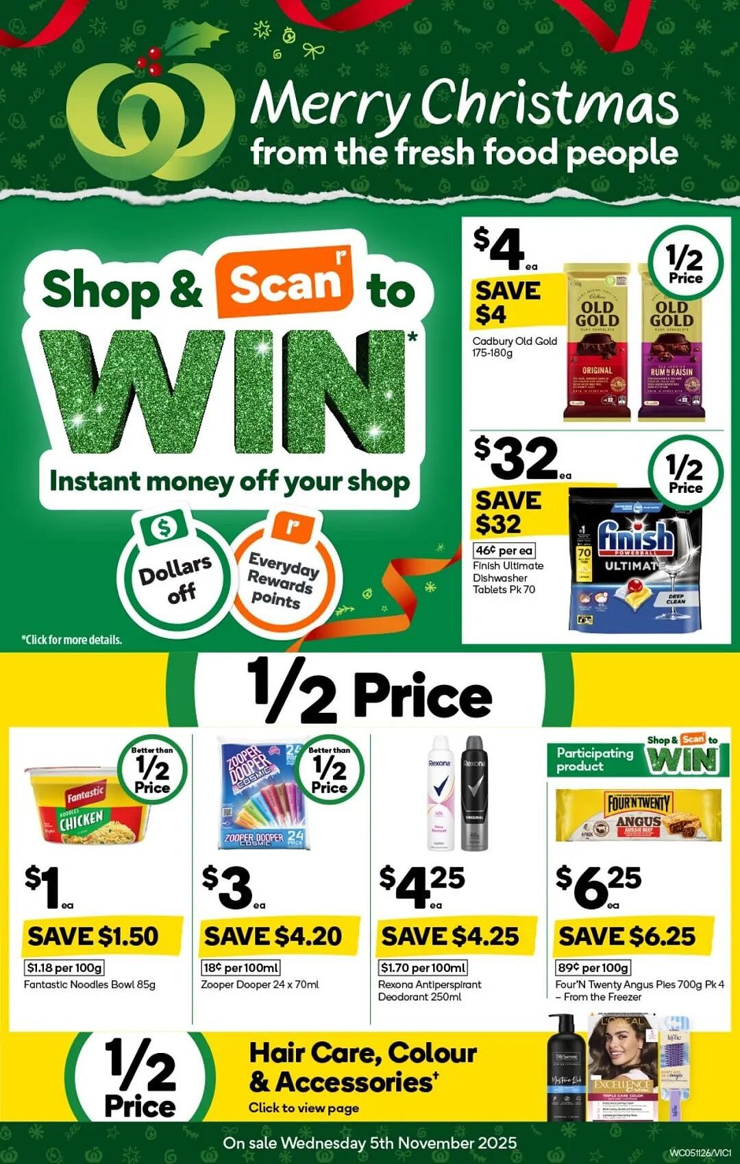 本周最新!澳洲各大超商特价商品一网打尽,大批好物骨折破半价!Woolworths、Coles、Aldi、UMall…(组图) - 1