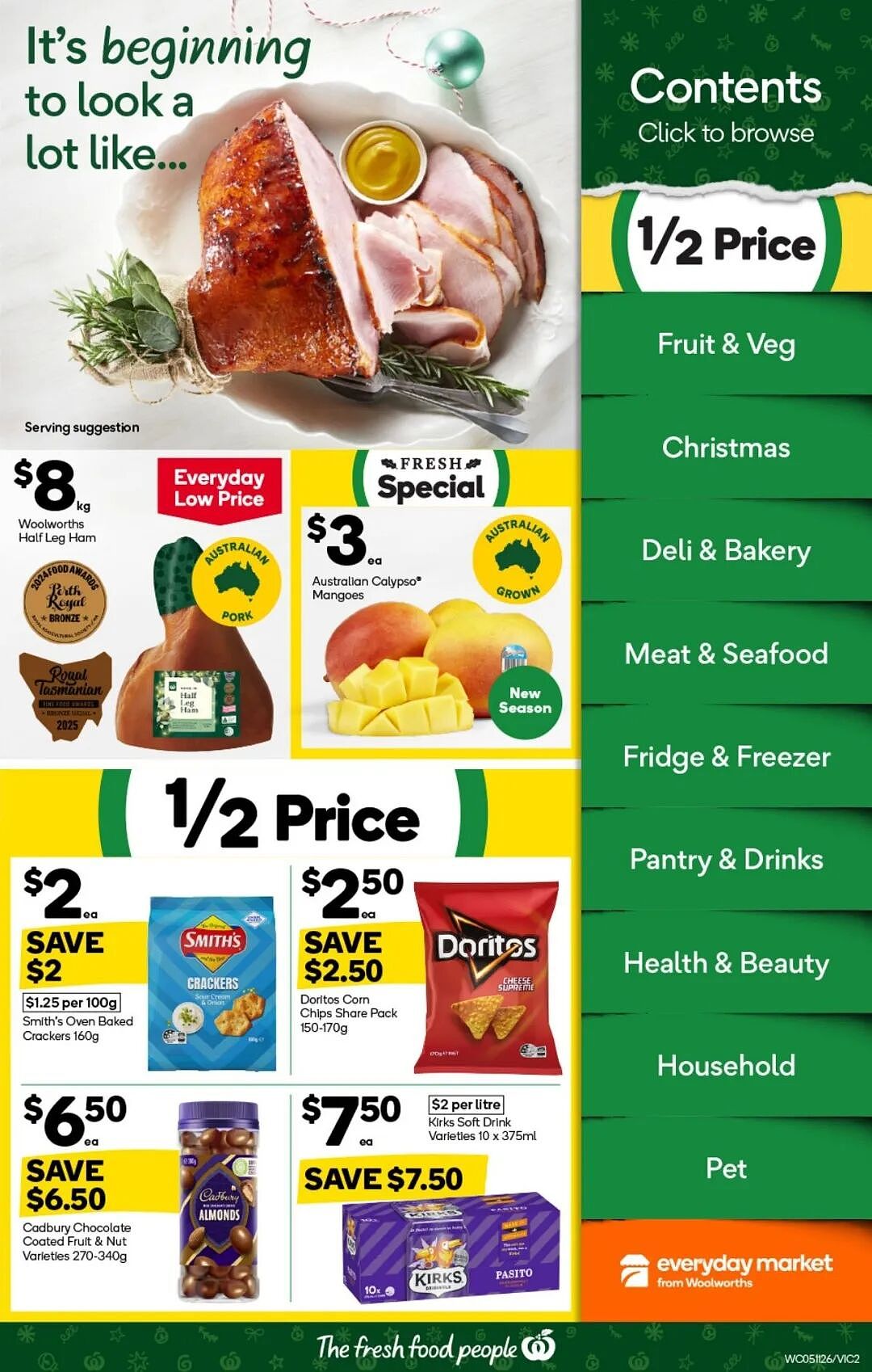 本周最新!澳洲各大超商特价商品一网打尽,大批好物骨折破半价!Woolworths、Coles、Aldi、UMall…(组图) - 2