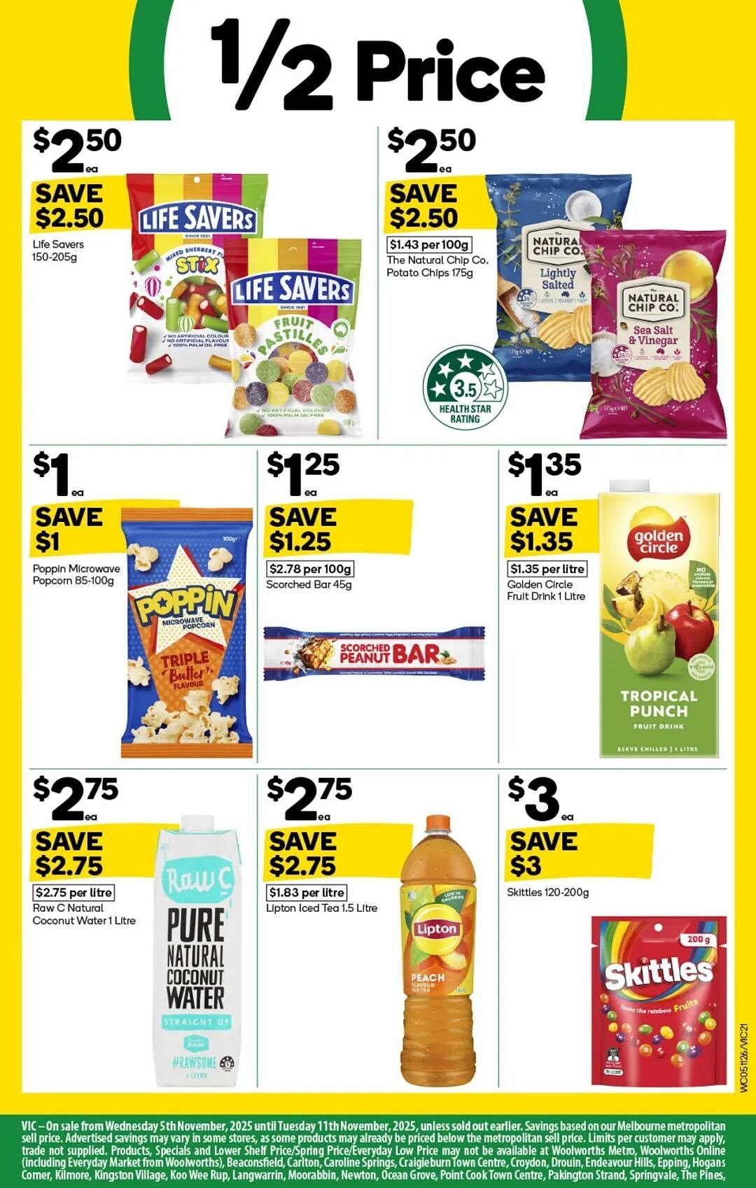 本周最新!澳洲各大超商特价商品一网打尽,大批好物骨折破半价!Woolworths、Coles、Aldi、UMall…(组图) - 21