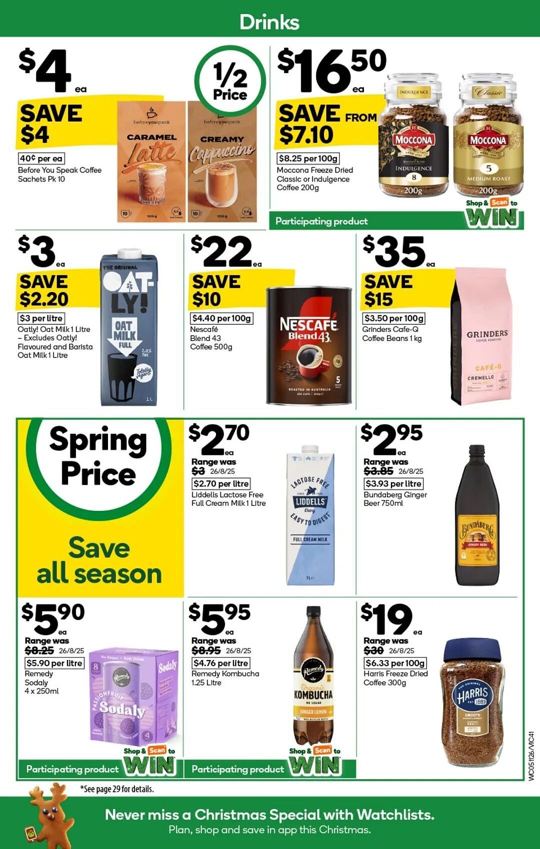 本周最新!澳洲各大超商特价商品一网打尽,大批好物骨折破半价!Woolworths、Coles、Aldi、UMall…(组图) - 41