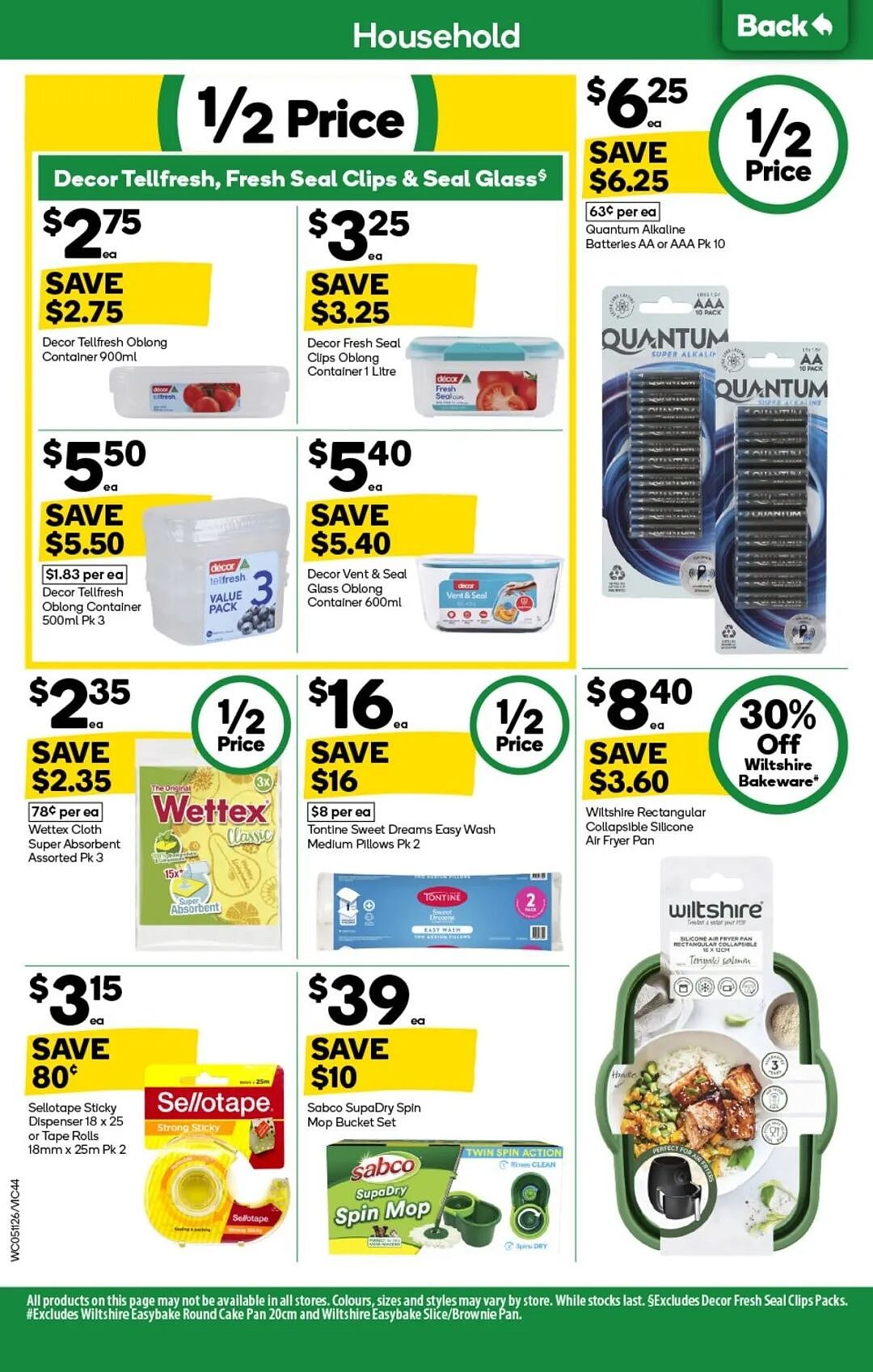 本周最新!澳洲各大超商特价商品一网打尽,大批好物骨折破半价!Woolworths、Coles、Aldi、UMall…(组图) - 44