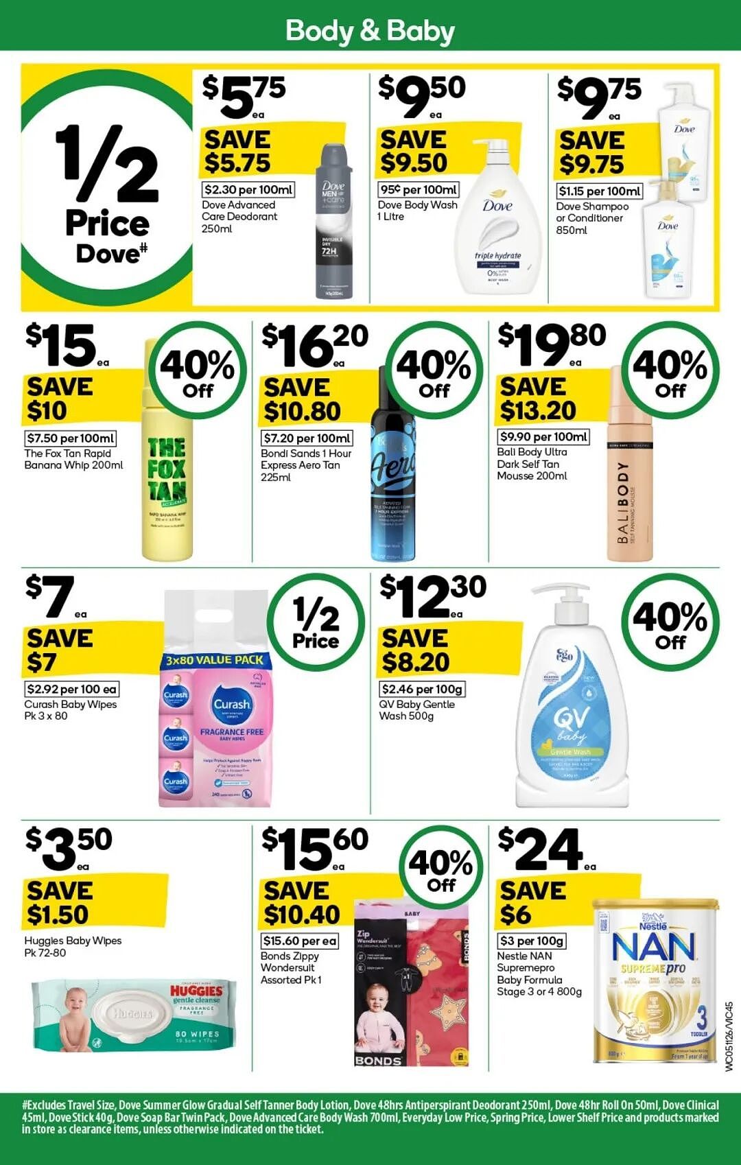 本周最新!澳洲各大超商特价商品一网打尽,大批好物骨折破半价!Woolworths、Coles、Aldi、UMall…(组图) - 45